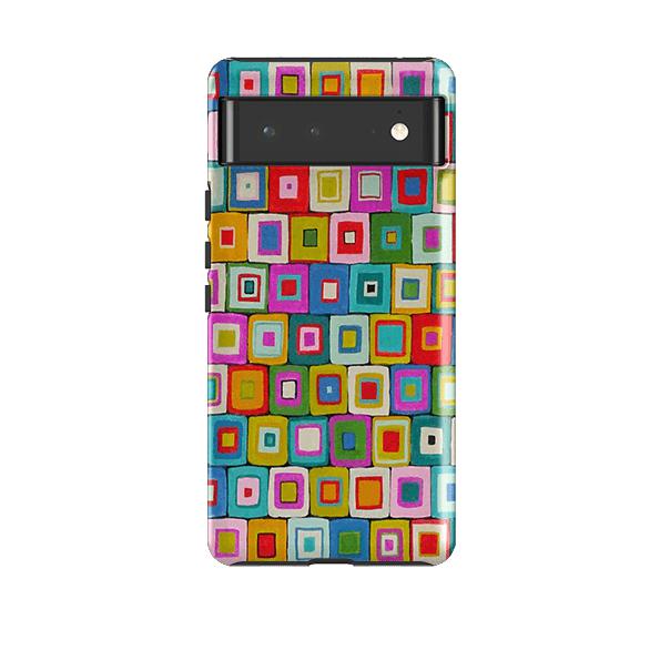 Google Tough Case -  Atelier Blanket Squares Bright By Sarah Campbell