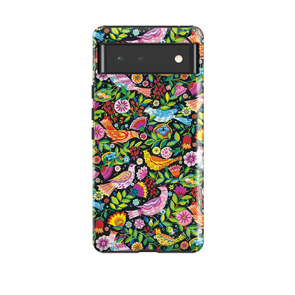 Google Tough Case -  Folk Birds By Sarah Campbell