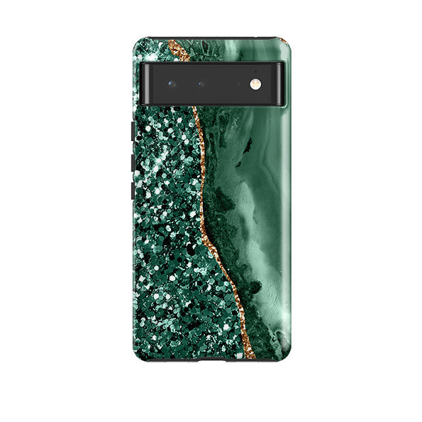 Google Tough Case -  Green Shade (case does not glitter)